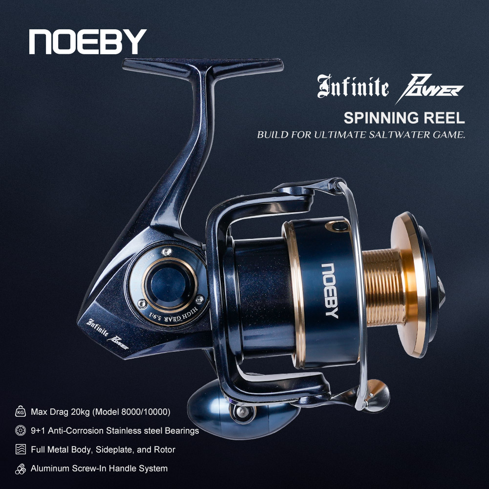 Surf Reel - Noeby Infinite Power Spinhengel 5000H 6000H