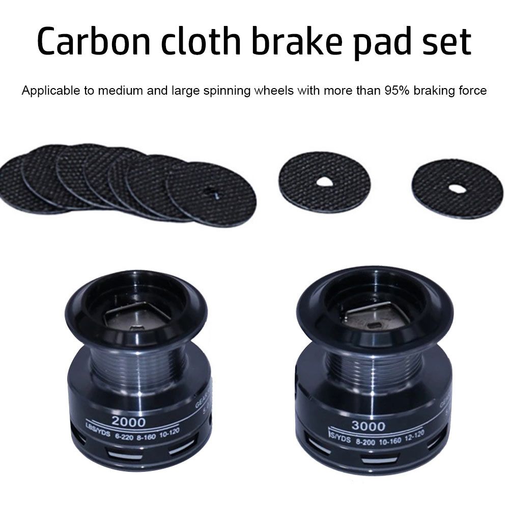 Reel Repair Kit - Reel Remblokken Reel Wasmachine Remblokken Carbon