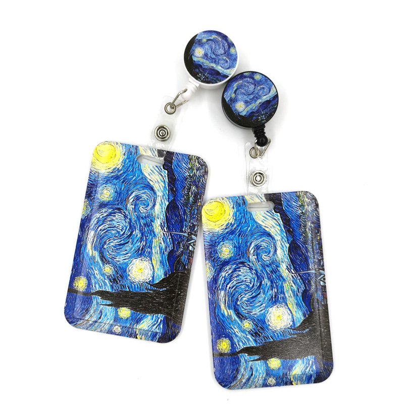 Reel Oil - Art Van gogh olieverfschilderij sterrenhemel ID