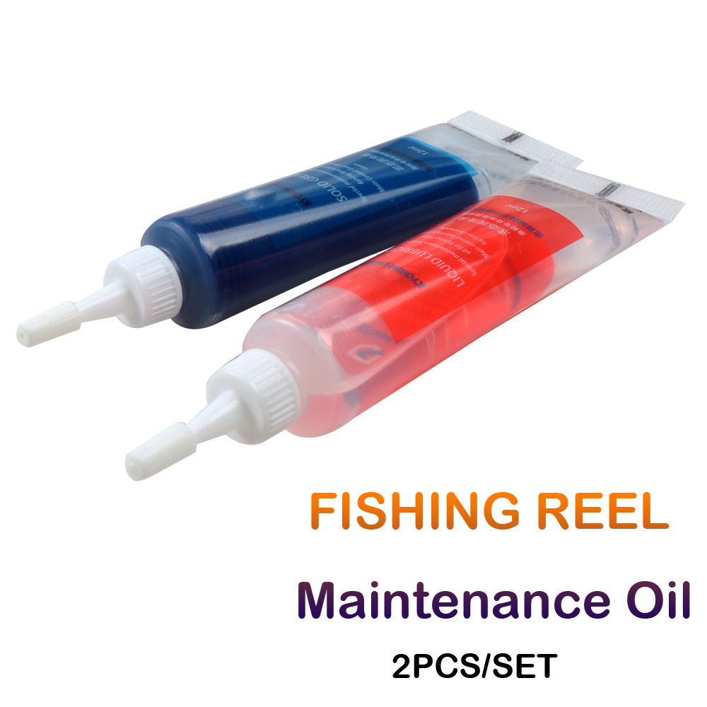 Reel Grease - 2 Stuks Vissen Reel Onderhoud Smeerolie