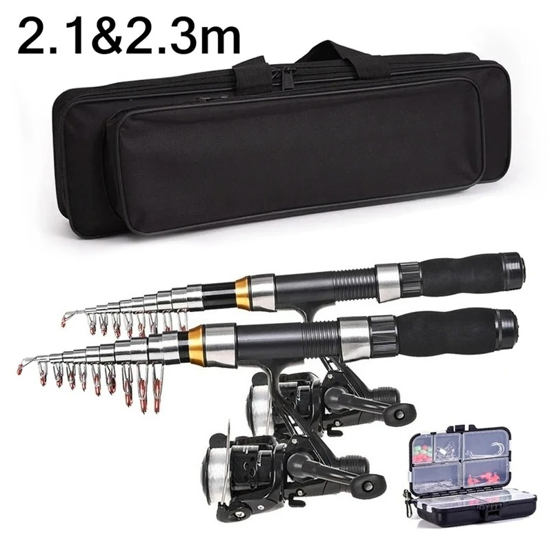 Reel Cover - BRAVMAK 2.1/2.3 mTelescopische Hengel Reel Combo