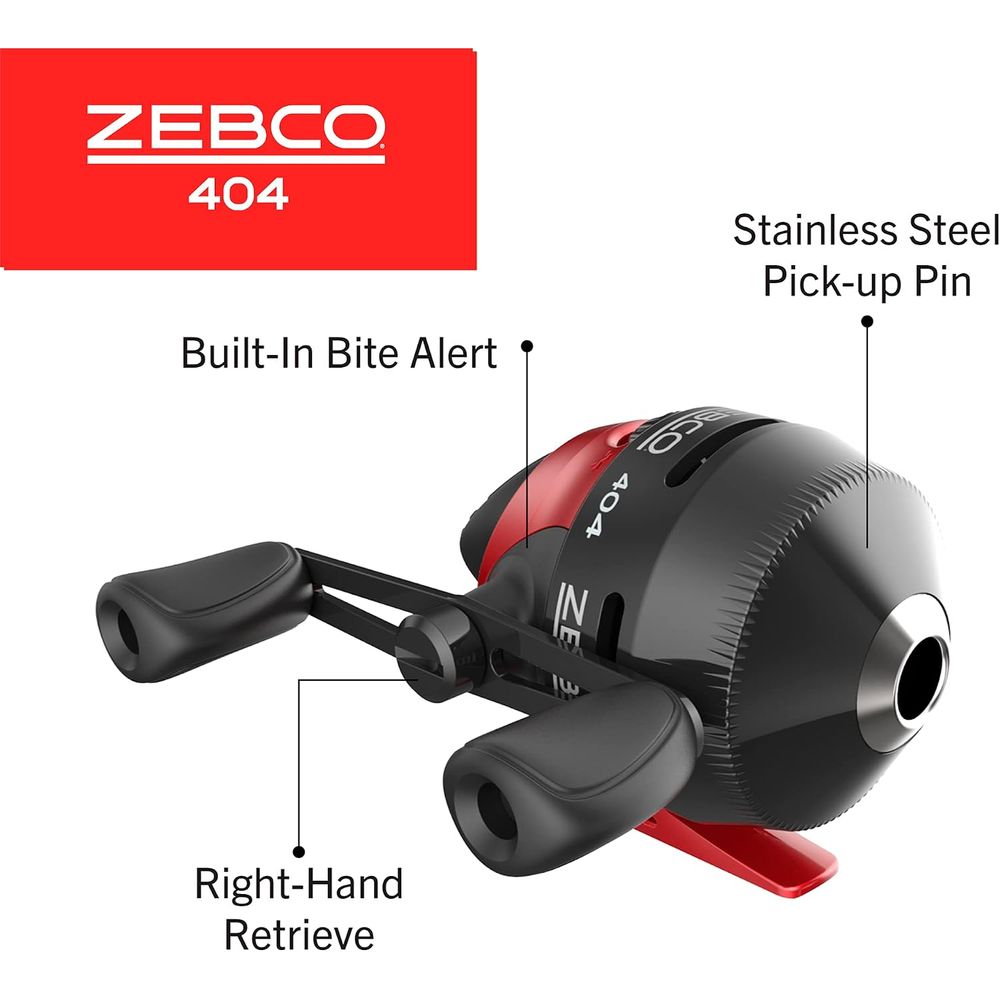 5'6 tweedelige glasvezel spinc - Spincast Reel recensie en prijs