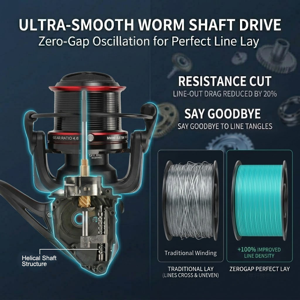 CAZULO Long Cast Spinning Reel - Surf Reel recensie en prijs