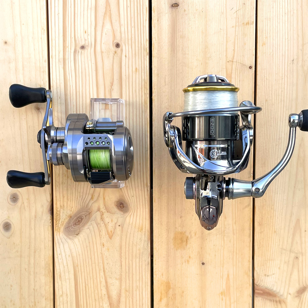 5 stuks wandgemonteerde vismol - Fly Reel recensie en prijs