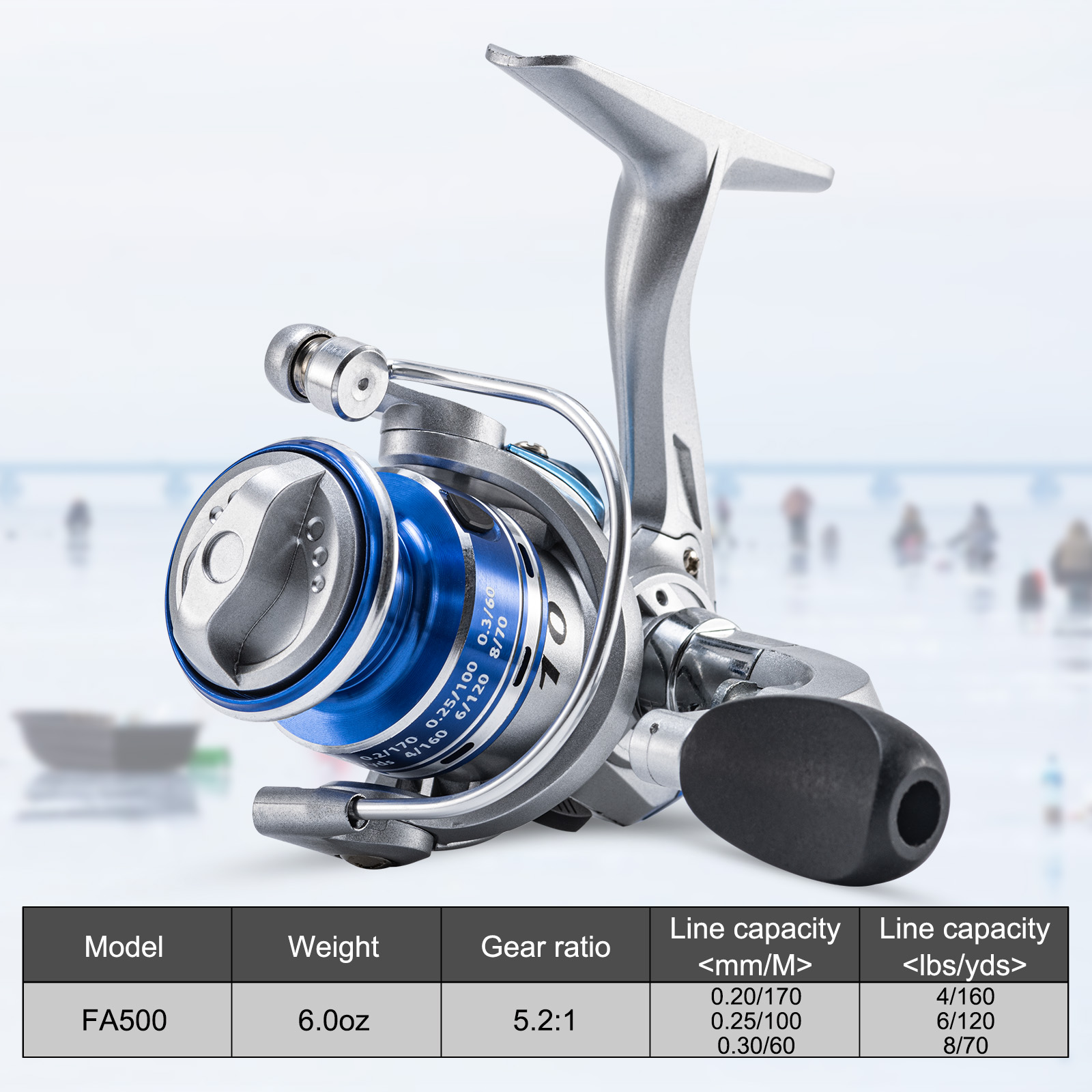 Goture Nieuwe Ijsvismolens Win - Ice Fishing Reel recensie en prijs
