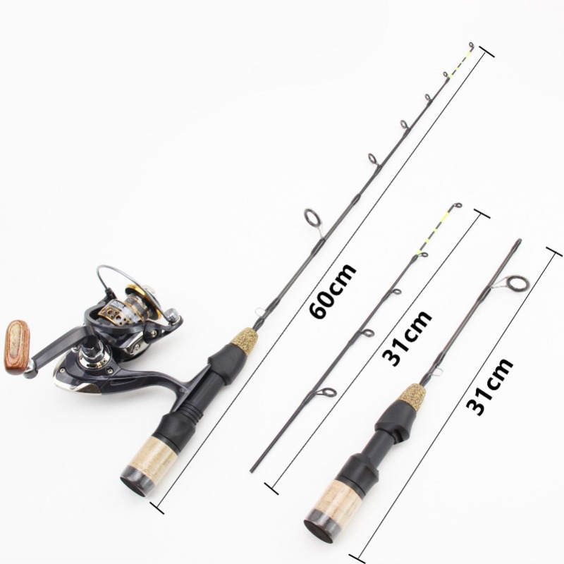 60 Cm 2 Tips Rod Reel Combo Wi - Ice Fishing Reel recensie en prijs