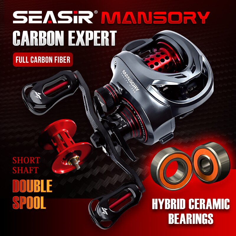 Seasir Mansory Baitcasting Vis - Ice Fishing Reel recensie en prijs