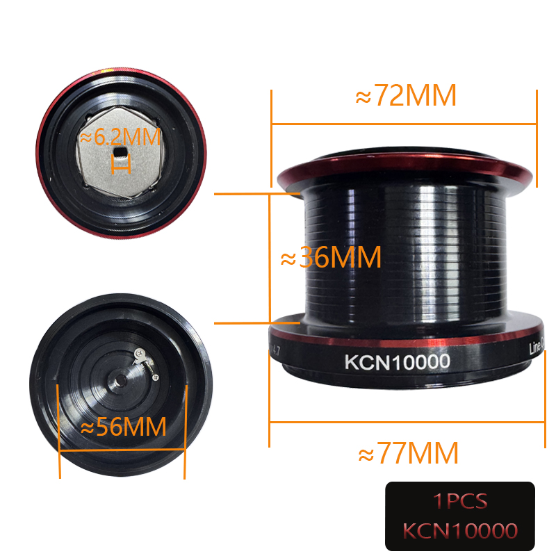 KCN6000 KCN8000 KCN10000 Reser - Reel Spare Spool recensie en prijs