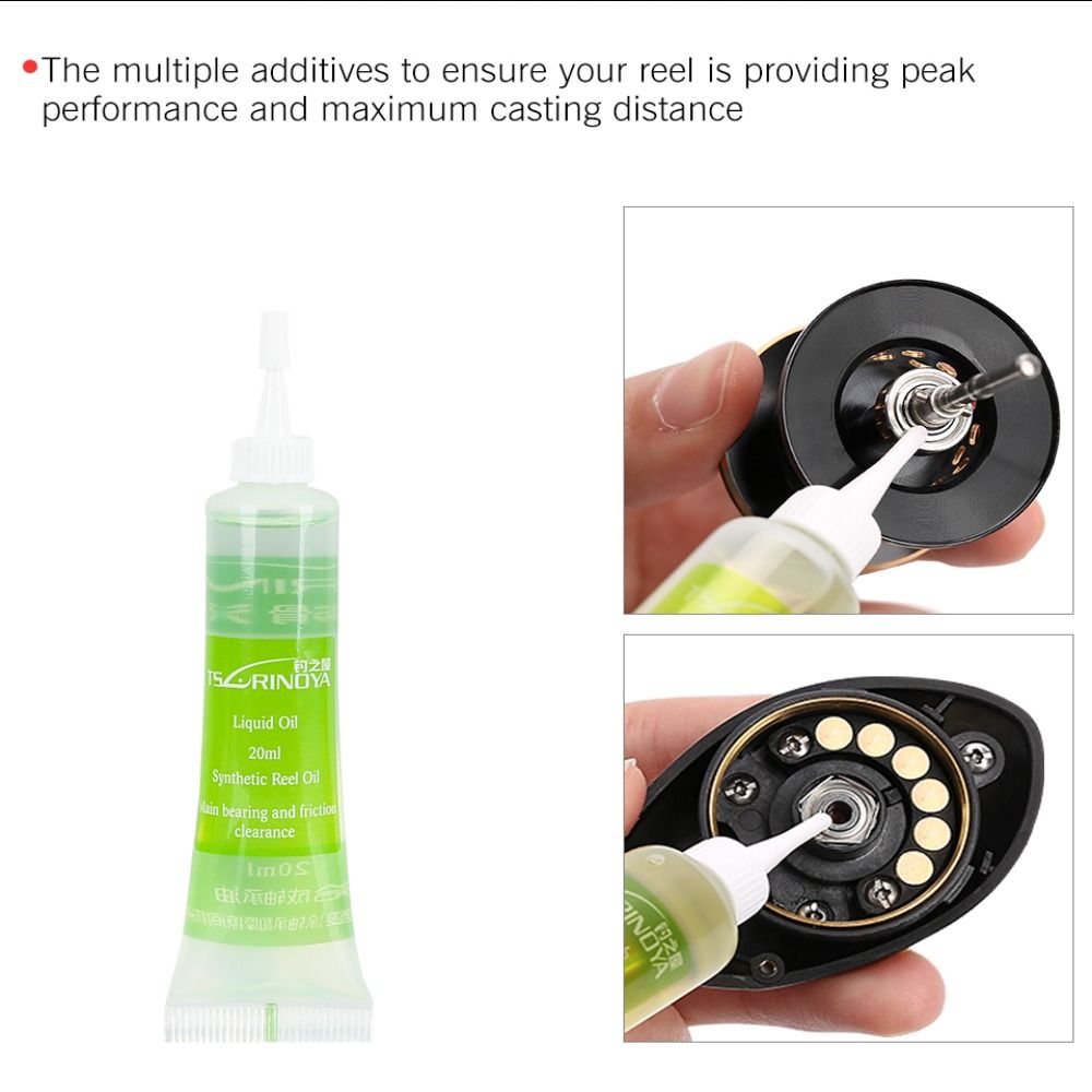 1 set Compressieweerstand Spin - Reel Oil recensie en prijs