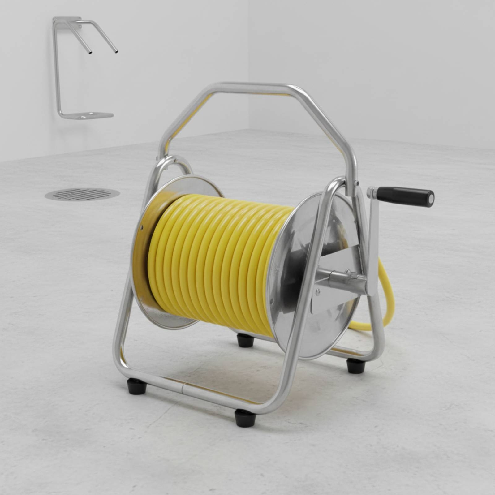 Metalen slanghaspel, zware uit - Reel Handle recensie en prijs