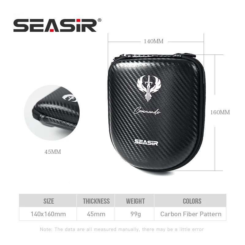 SEASIR Commando Koolstofvezelp - Spincast Reel recensie en prijs