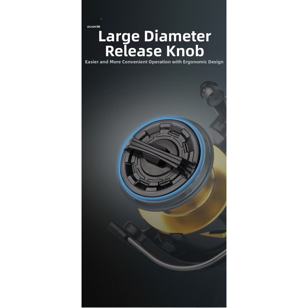 Metalen spoelvismolen met extr - Reel Drag Knob recensie en prijs