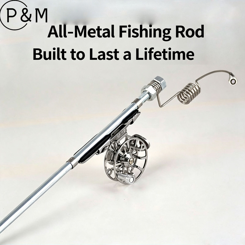 Geïntegreerde volledig metalen - Ice Fishing Reel recensie en prijs