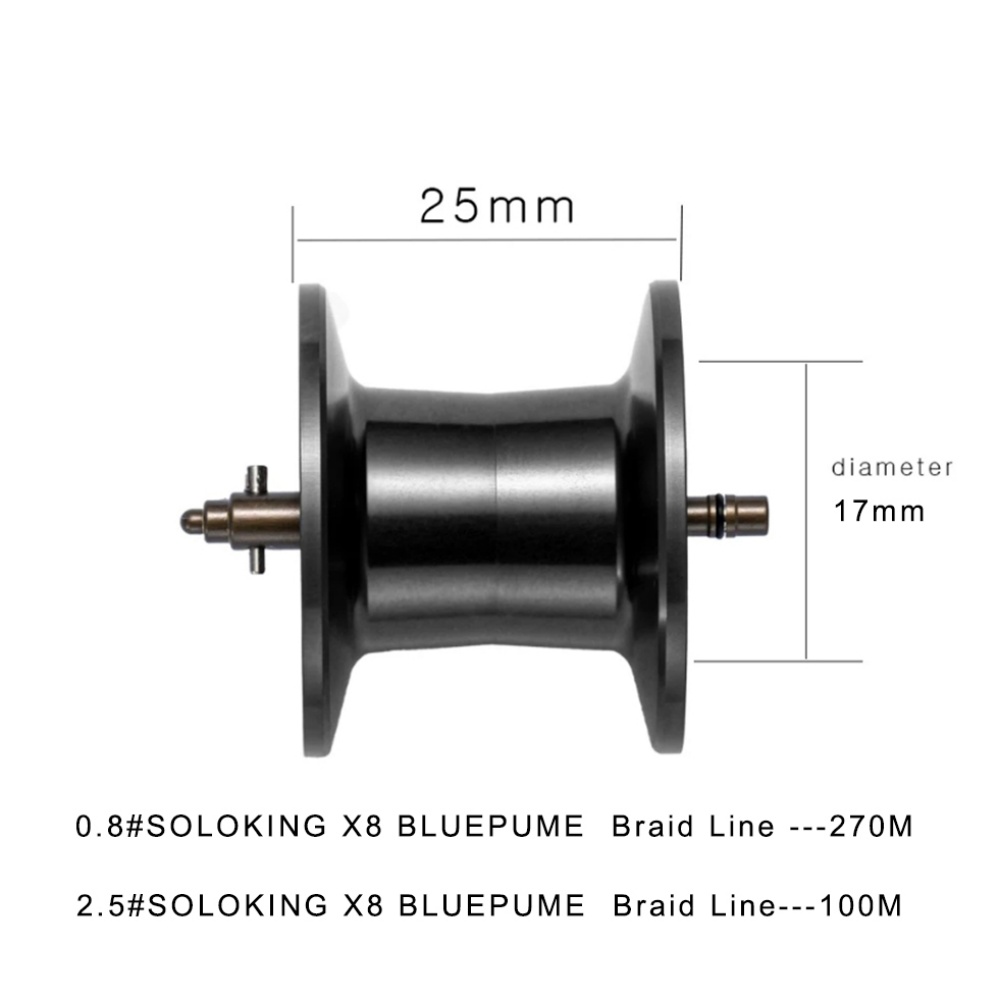 SOLOKING ASHMOON diepe spoel 5 - Reel Spare Spool recensie en prijs