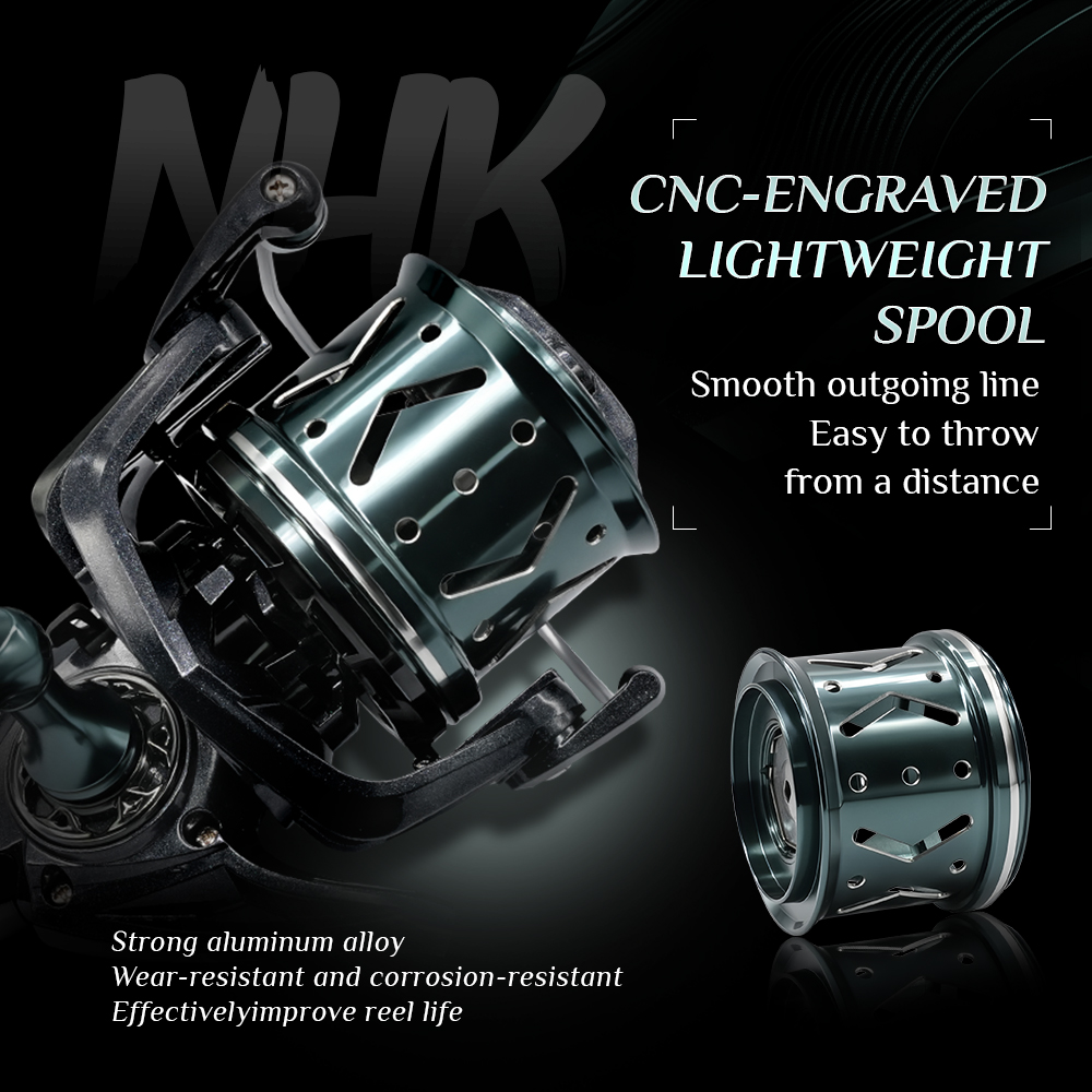 NHK 8000-14000 Spinvismolens U - Spinning Reel recensie en prijs