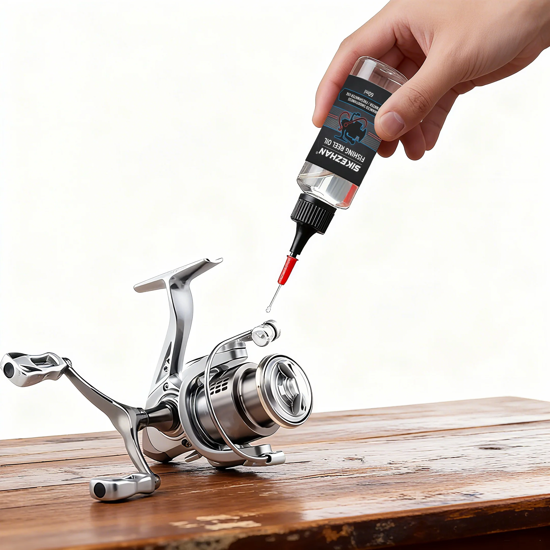 Vismolenolie met precisienaald - Reel Oil recensie en prijs