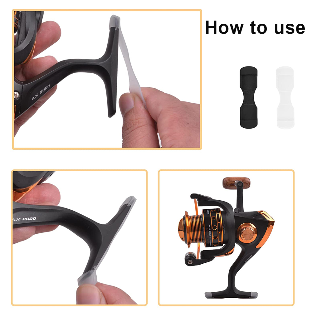 40/100 Stuks Rubber Haspel Bes - Trolling Reel recensie en prijs