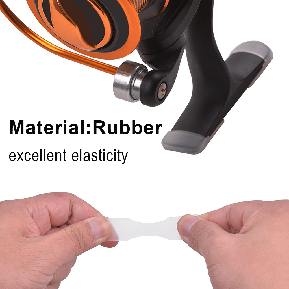 40/100 Stuks Rubber Haspel Bes - Trolling Reel recensie en prijs