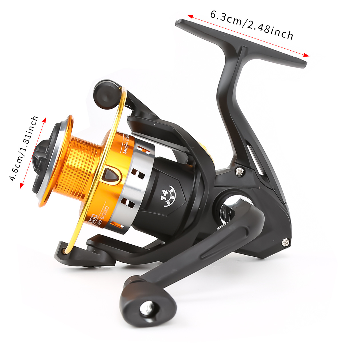 Spinningmolen met metalen spoe - Surf Reel recensie en prijs