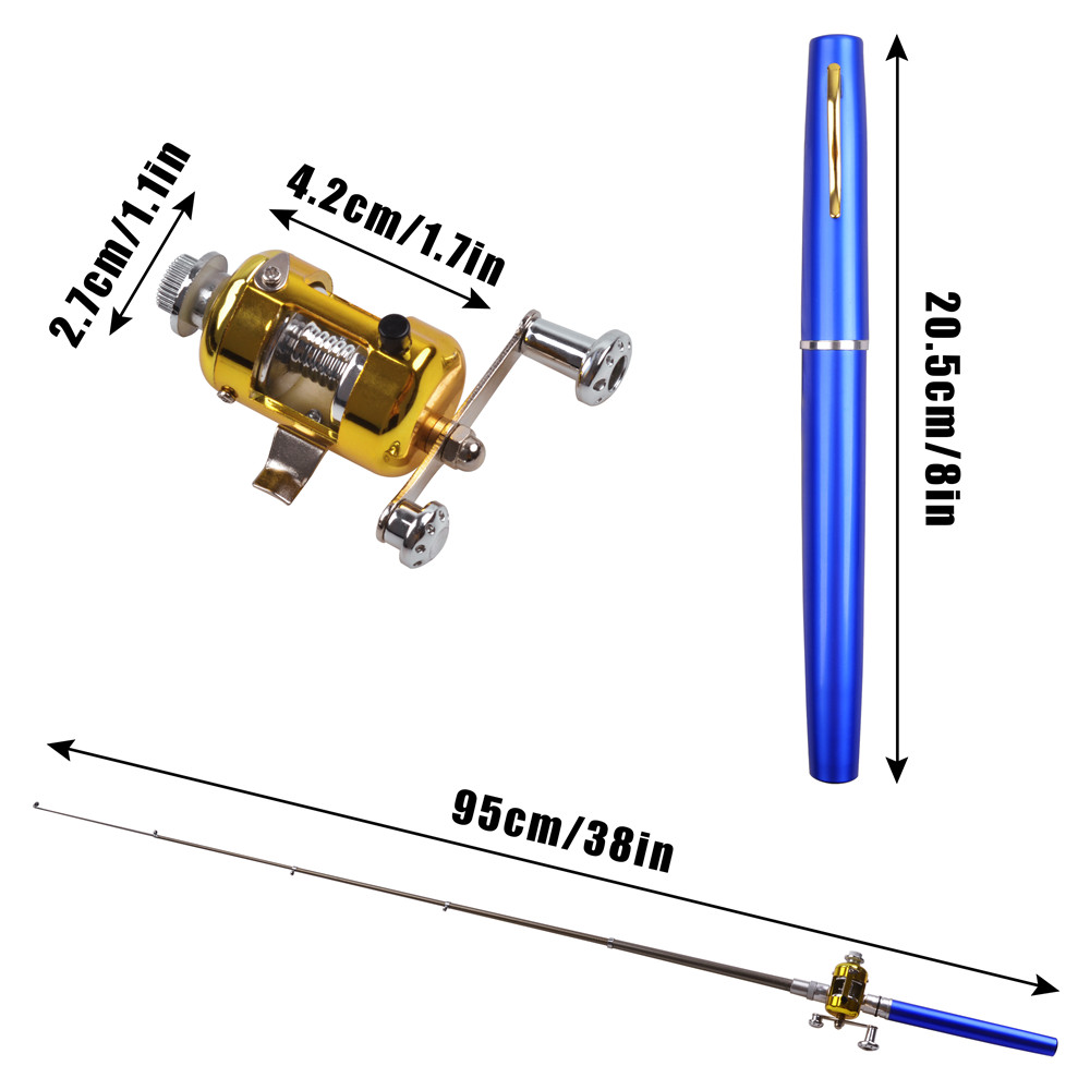 Mini Ijs Hengel Combo Met 12 S - Ice Fishing Reel recensie en prijs