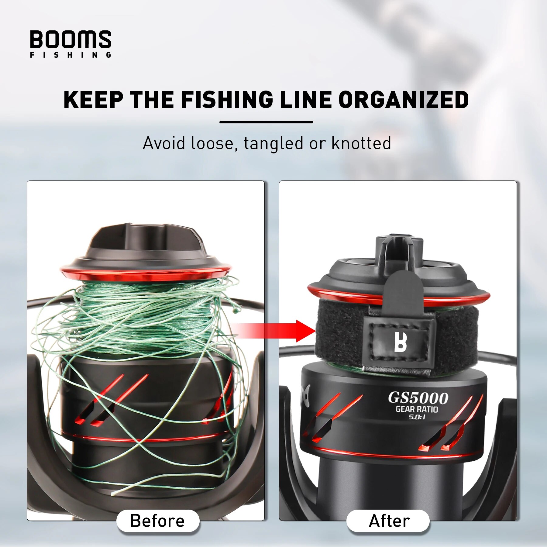 Booms Fishing SB1 4 Stcs Spinn - Reel Cover recensie en prijs
